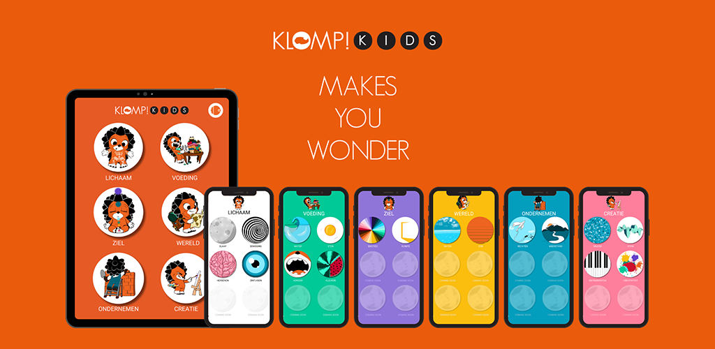 Klomp kids app